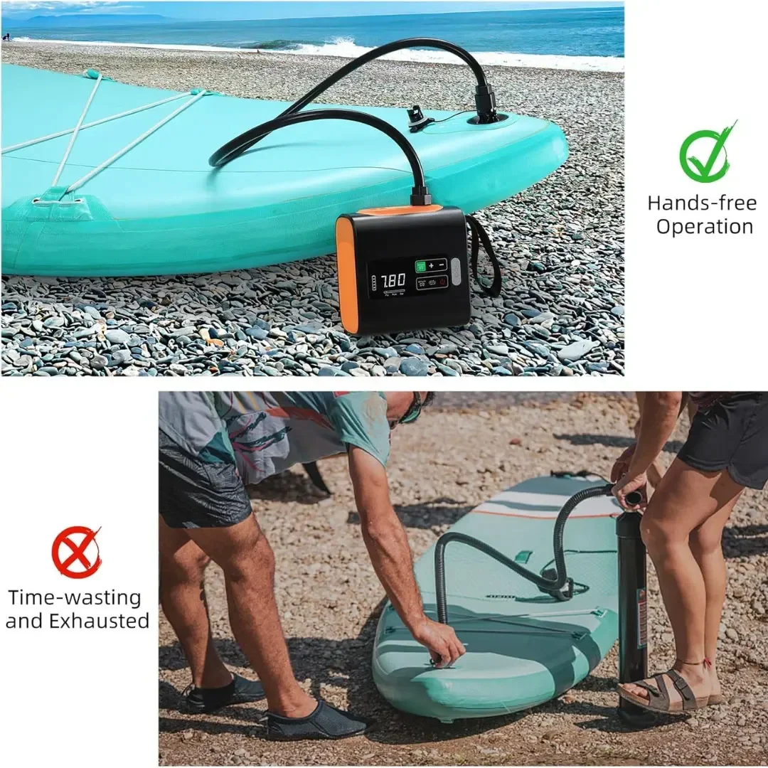 مضخة هواء محمولة للتخييم في ال - مراجعة Fishing Boat Oar وسعره