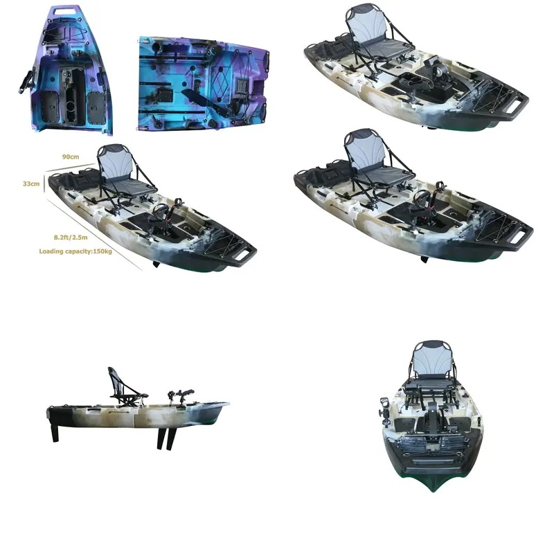 قارب كاياك بطول 8 أقدام بمقعد  - مراجعة Fishing Boat Seat وسعره