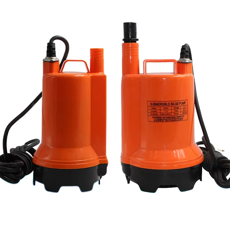 مضخة مياه بحرية 12 فولت/24 فول - مراجعة Fishing Boat Bilge Pump وسعره