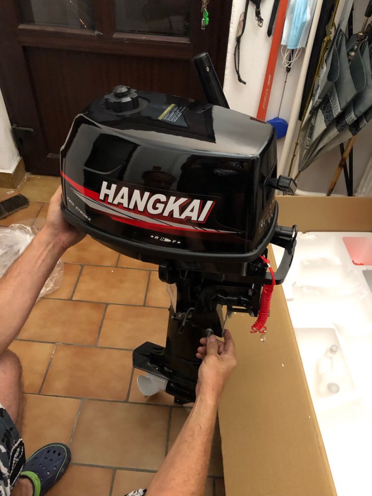 محركات قوارب HANGKAI الأكثر مب - مراجعة Fishing Boat Outboard Motor وسعره
