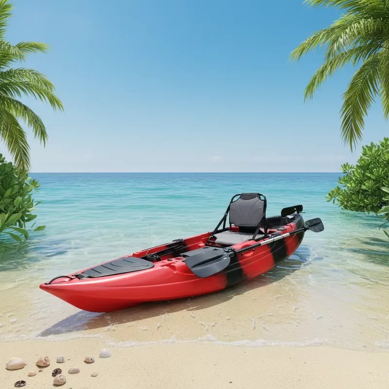 قارب كاياك للصيد بمقعد واحد بط - مراجعة Fishing Boat Seat وسعره