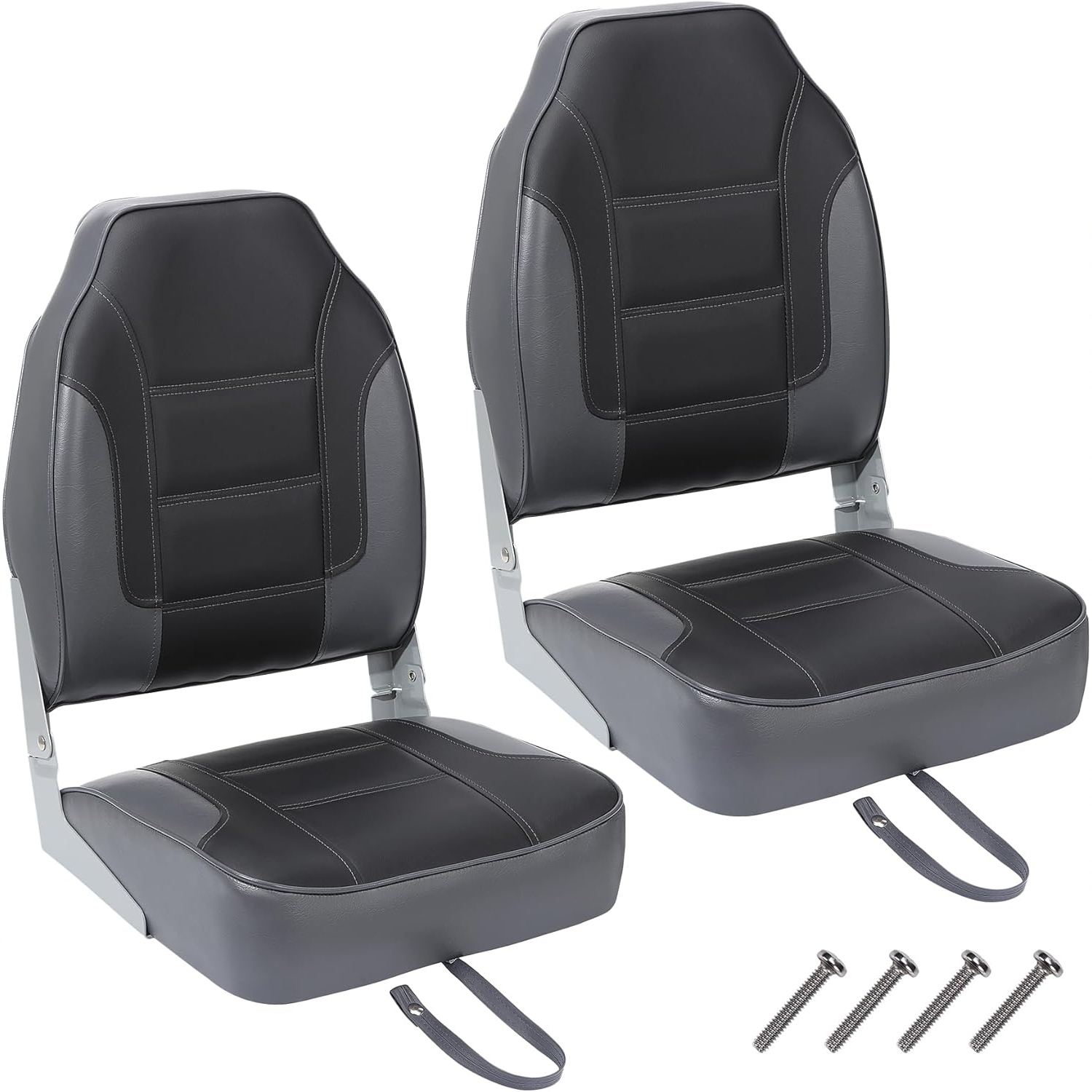 مقعدين قابلين للطي للقوارب، مق - مراجعة Fishing Boat Seat وسعره