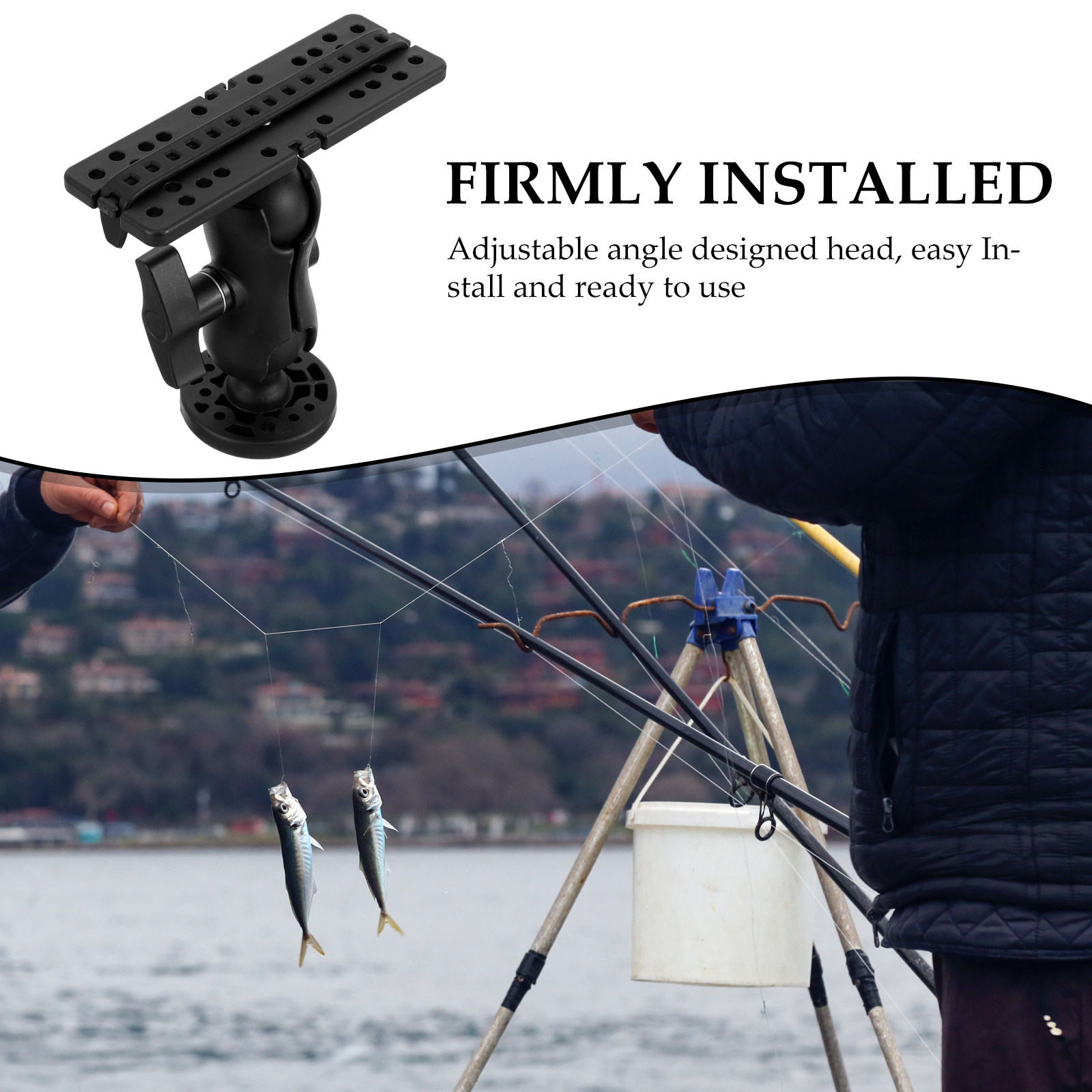 حامل جهاز تحديد مواقع الأسماك  - مراجعة Fishing Boat Depth Finder وسعره